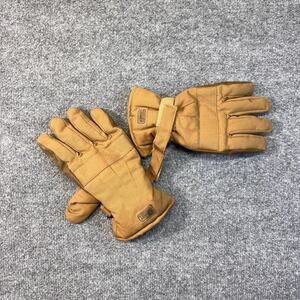 Schmidt Workwear Gloves Mens XL Brown Insulated Waterproof PVC Grip Work Winter